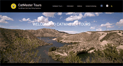 Desktop Screenshot of catmastertours.com